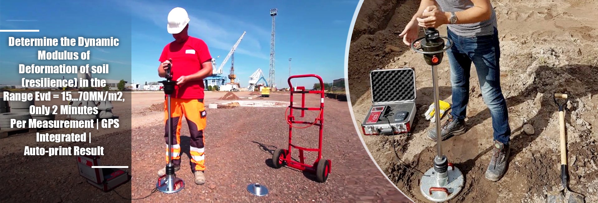 HMP LFG Pro Light Weight Deflectometer